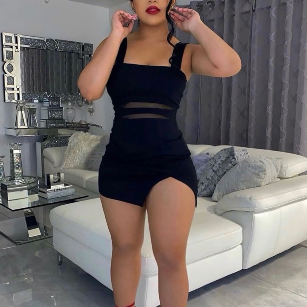Brand new black bodycon dress